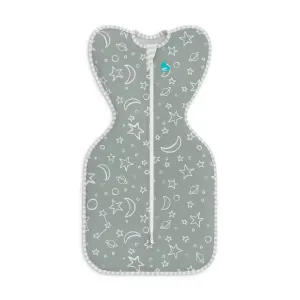 Love To Dream Swaddle Up Bamboo 1.0T Olive/Stars & Moon