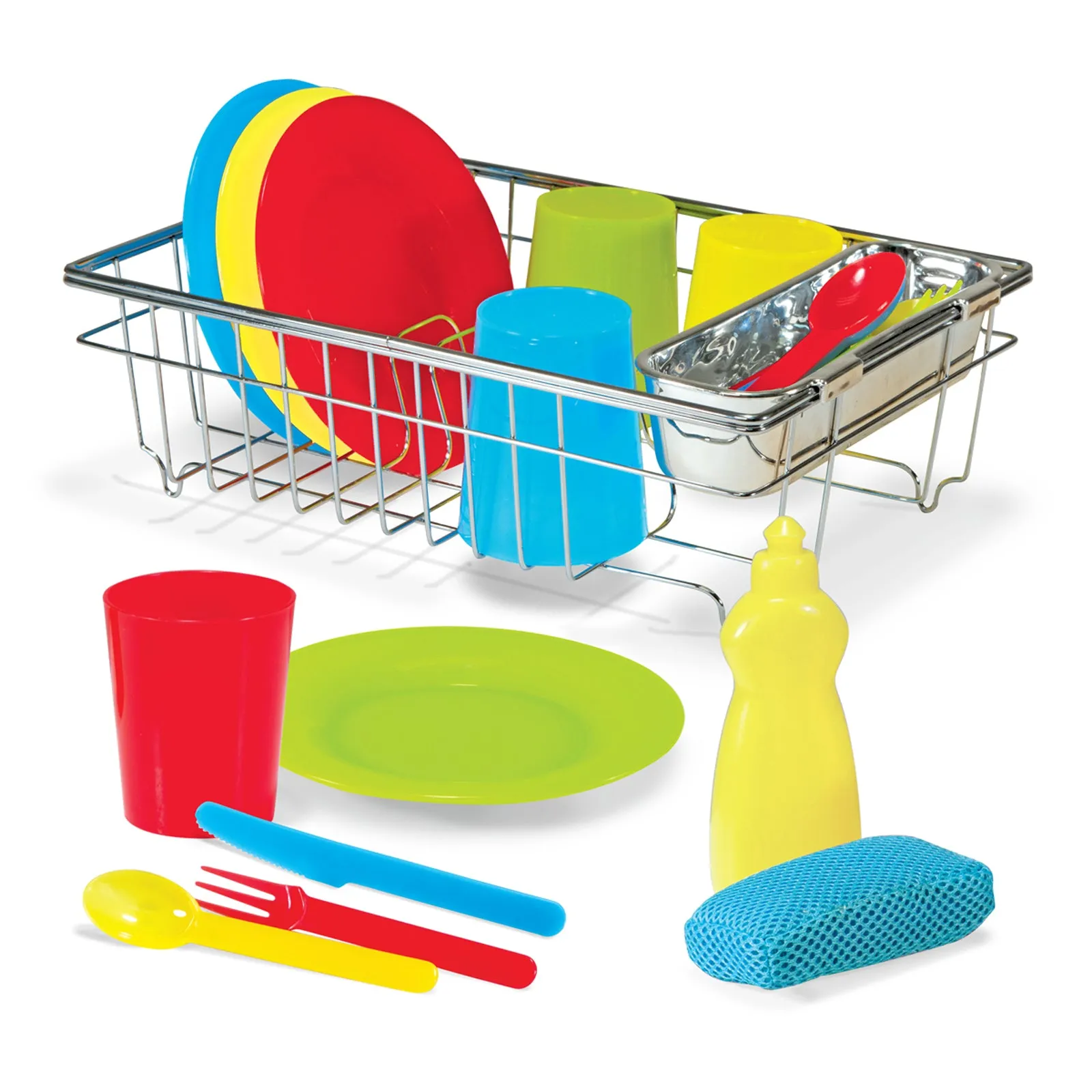 Melissa & Doug 24-Piece Let's Play House! Dishwashing Playset