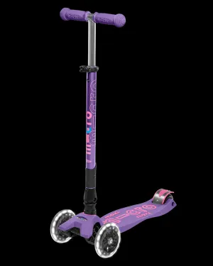 Micro Maxi Foldable LED Scooter - Purple