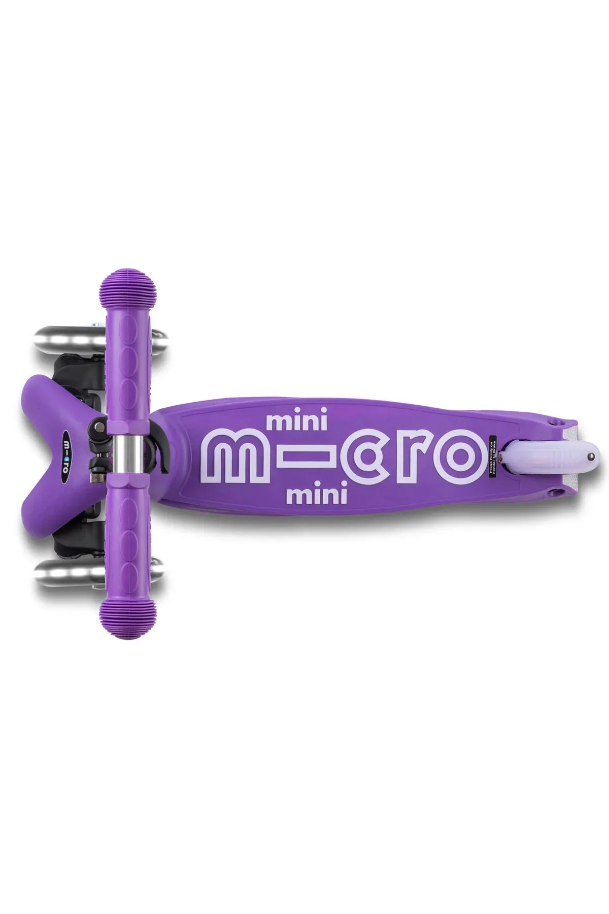 Micro Mini Foldable LED Scooter - Purple
