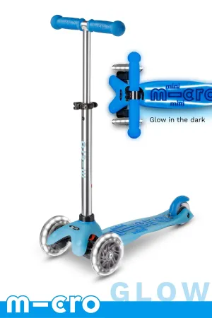 Micro Mini Glow Plus LED Scooter Arctic Blue