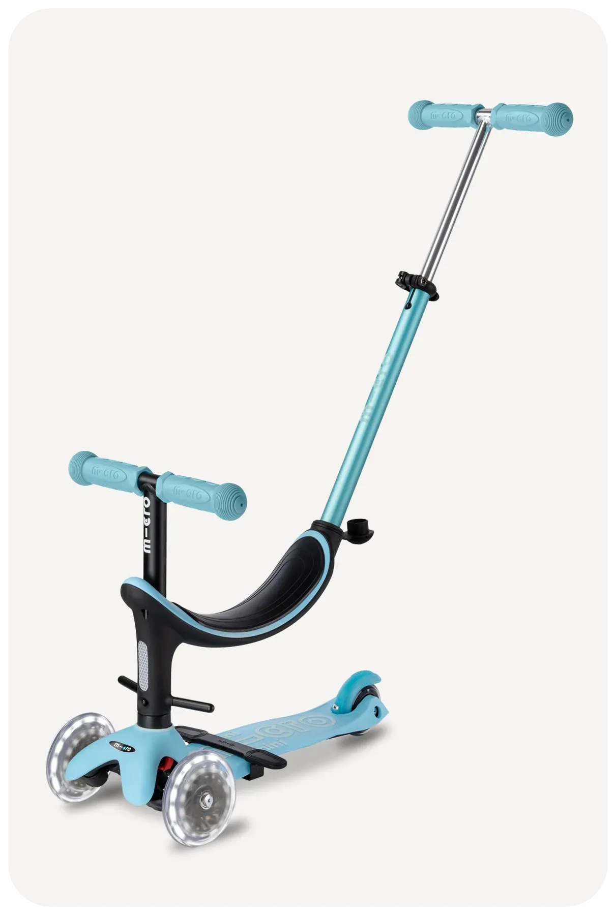 Micro Mini2Grow LED Scooter - Blue