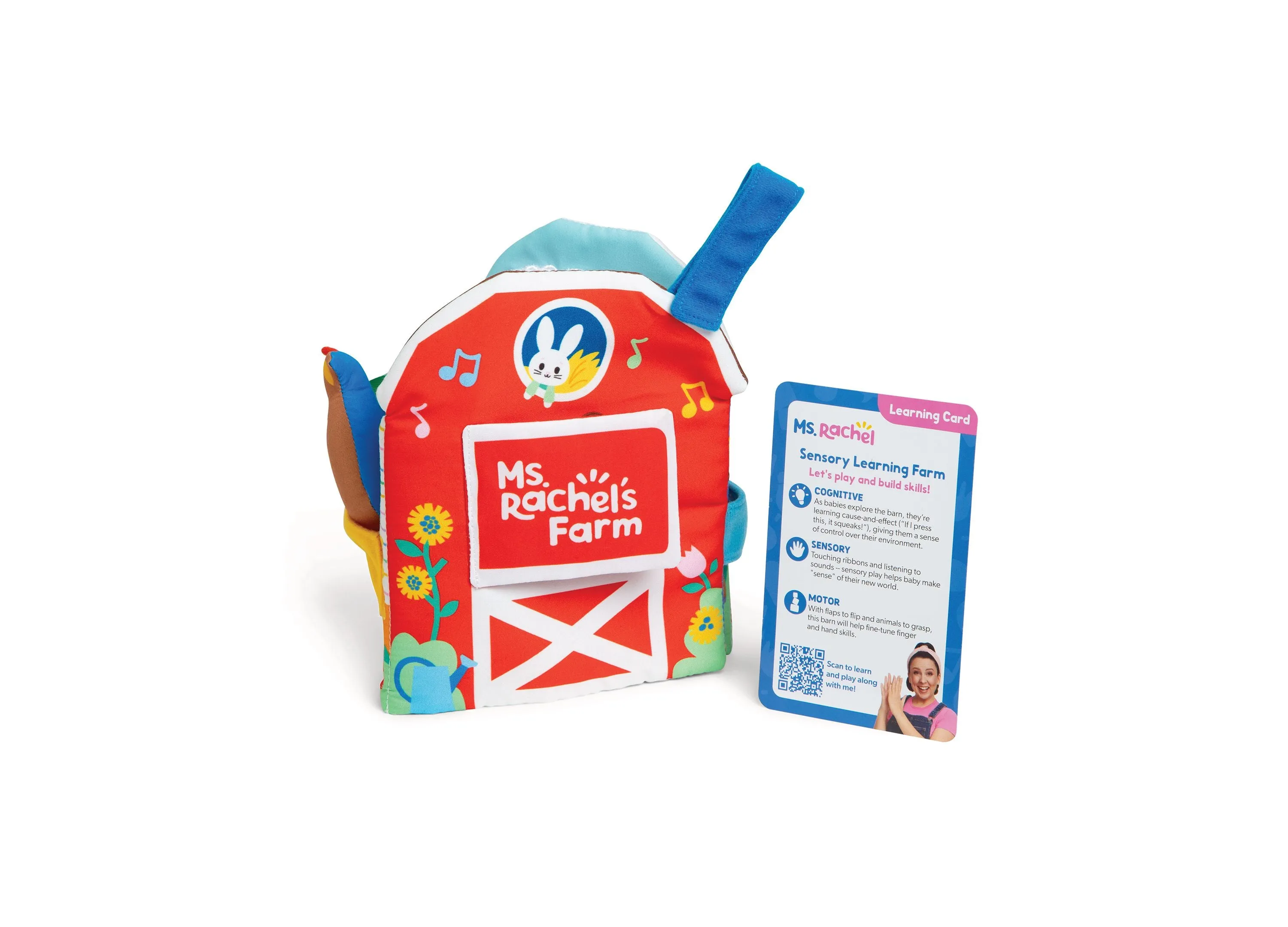 Ms. Rachel Official Sensory Learning Farm Interactive Playset