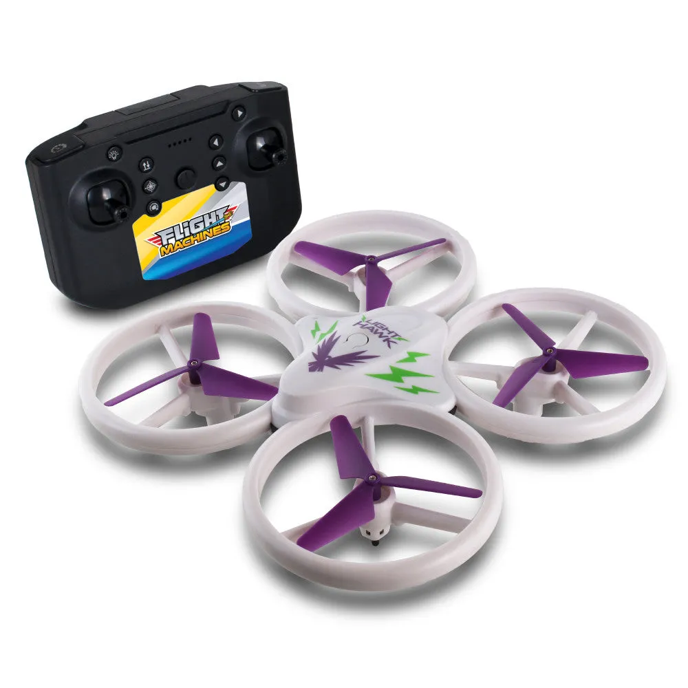 NKOK Fight Machines: 2.4GHz LightHawk Quadcopter - RC Drone for Kids Ages 8 