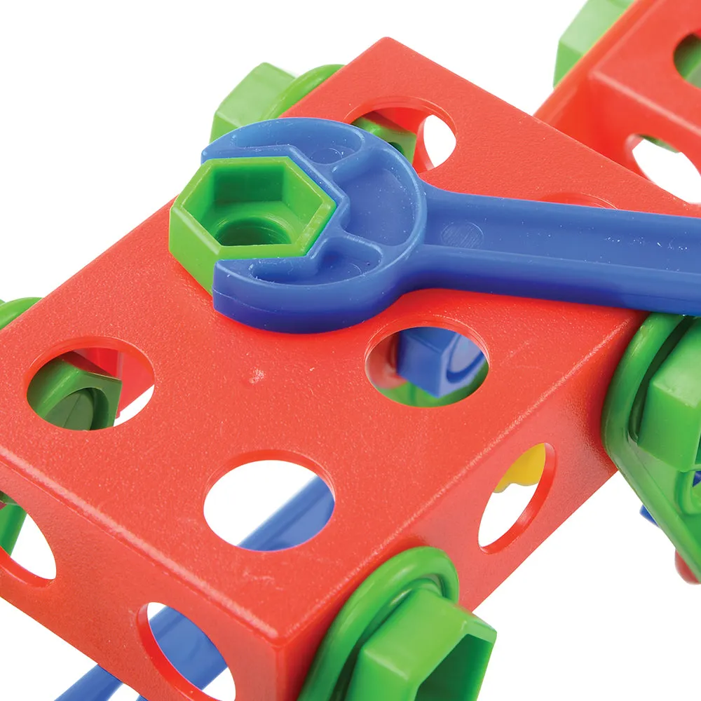 Nuts & Bolts STEM Construction Builder Set | 316 Piece Playset