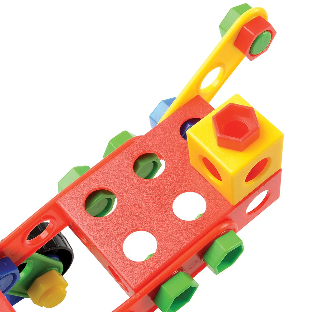 Nuts & Bolts STEM Construction Builder Set | 316 Piece Playset