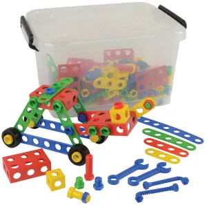 Nuts & Bolts STEM Construction Builder Set | 316 Piece Playset
