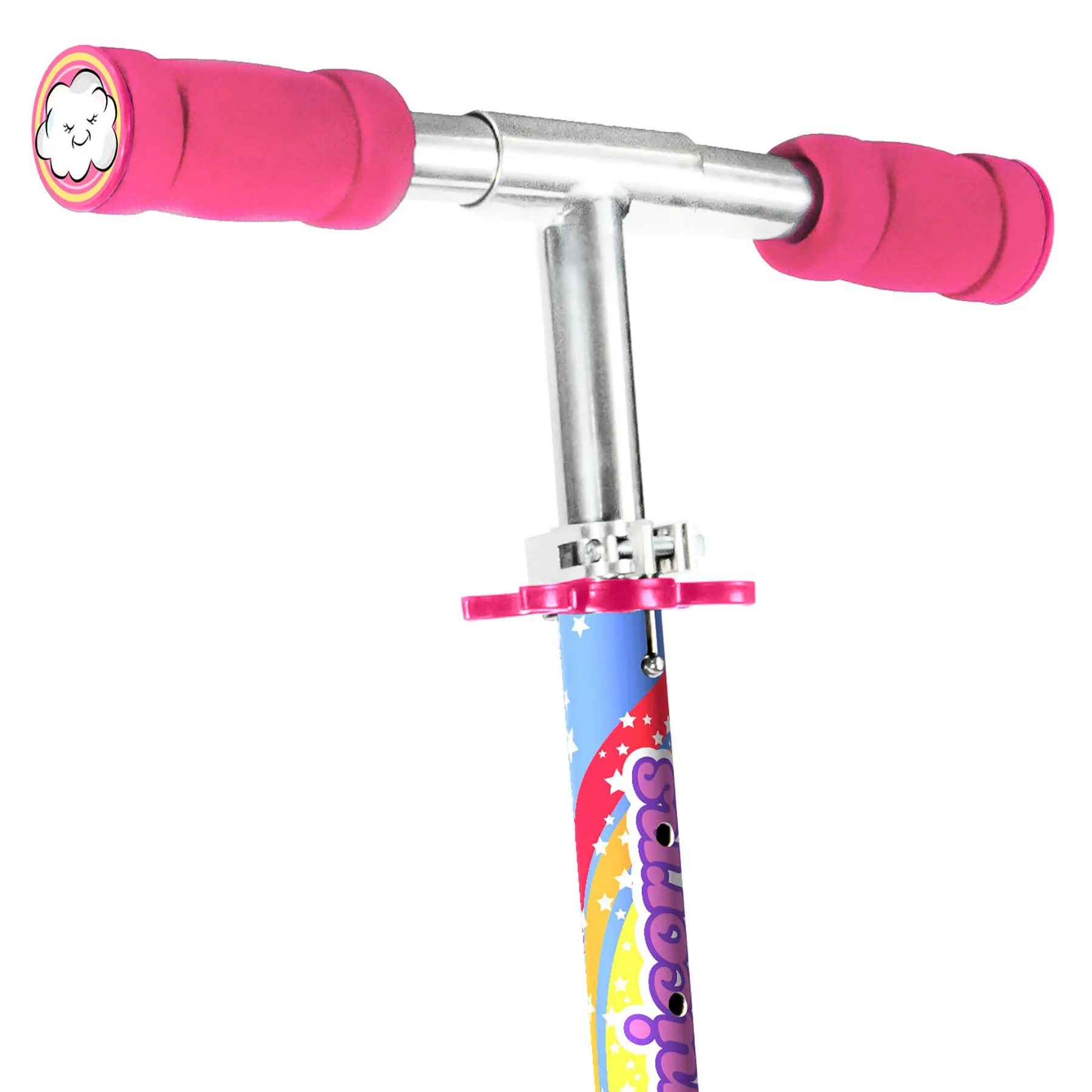 Ozbozz Unicorn Magical Sparkles Scooter with Flashing Wheels