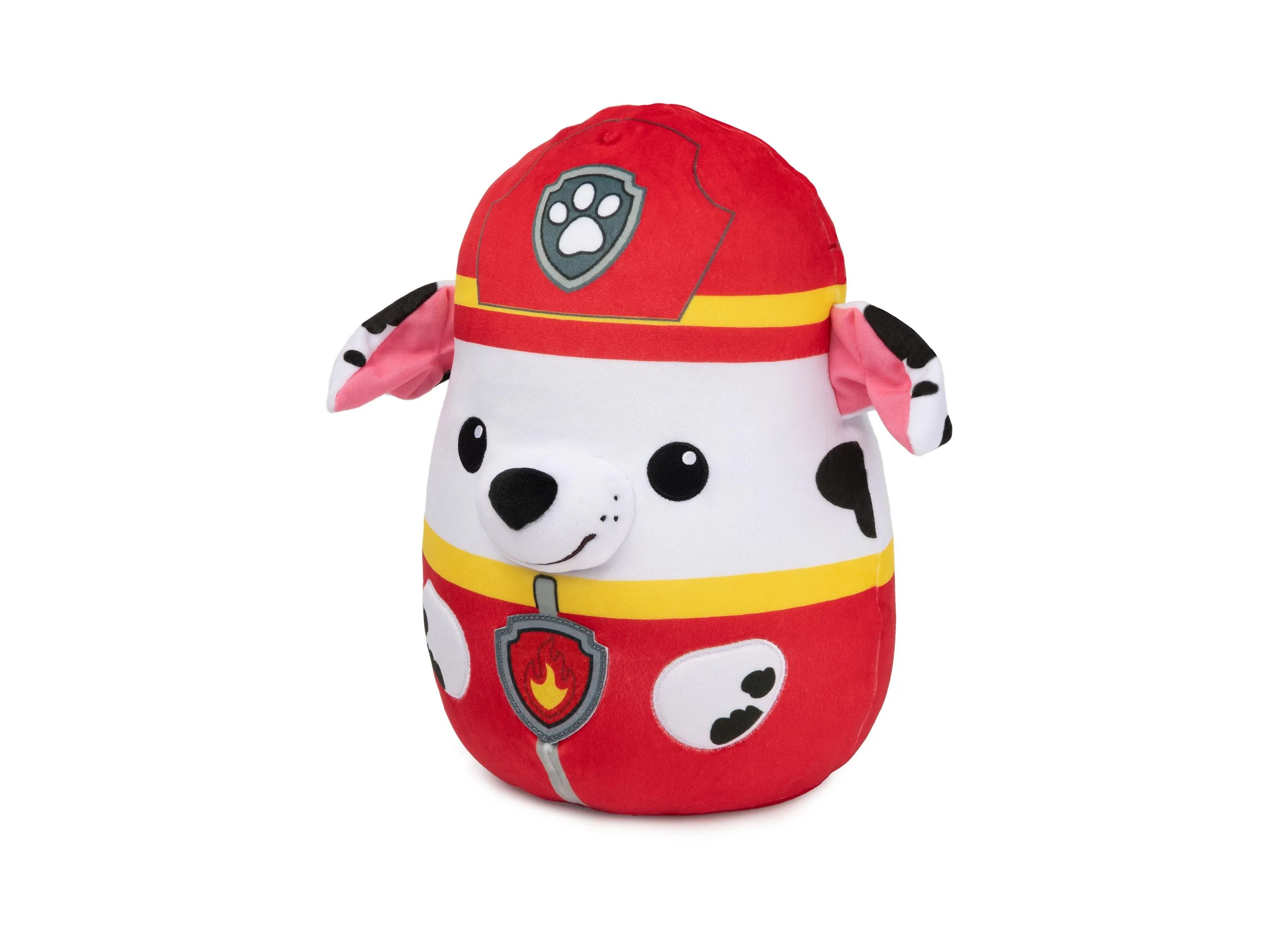 Paw Patrol 8-inch Marshall Squish Plush, Firefighter Uniform Stuffed Toy