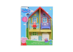 Peppa Pig Family House Playset with Accessories - 7 Pieces