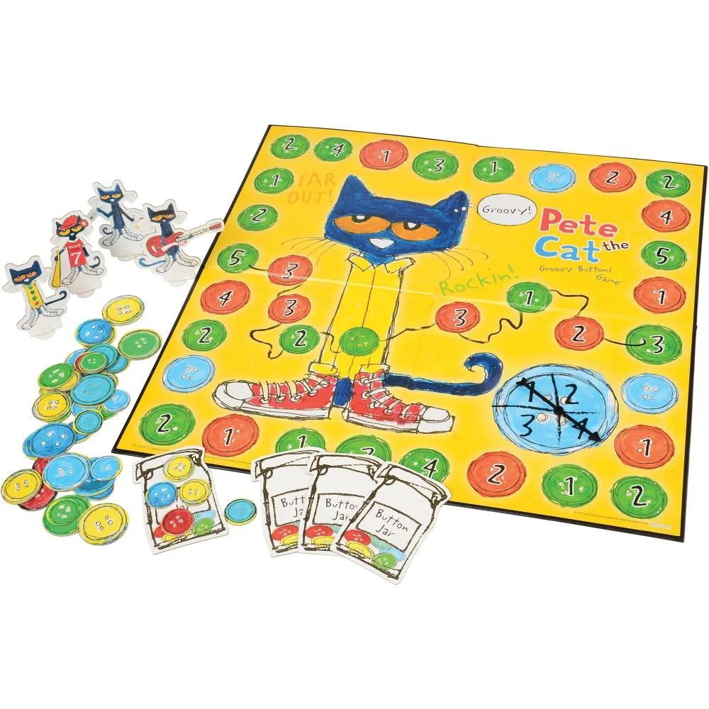 Pete the Cat Groovy Buttons Game