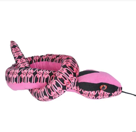 Pink Snake Plush