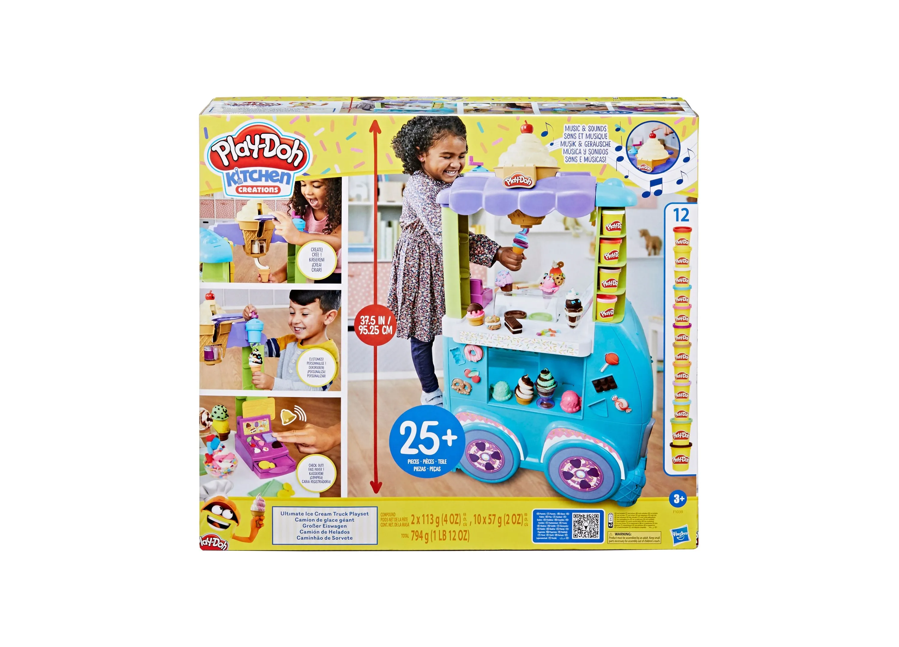 Play-Doh Kitchen Creations Ultimate Ice Cream Truck Playset