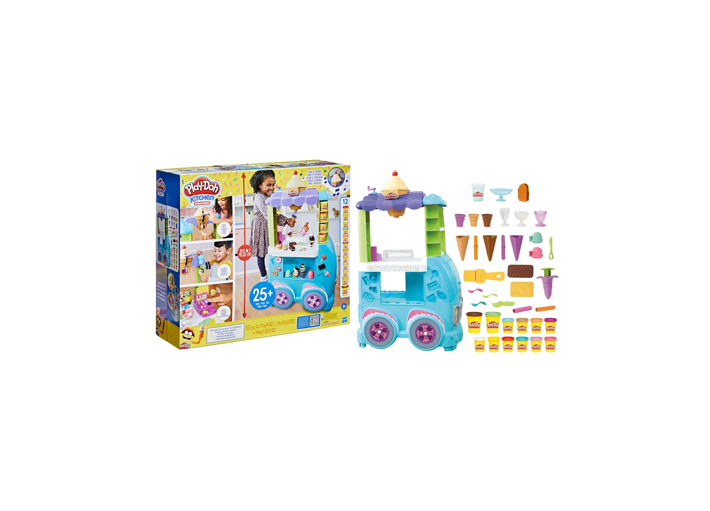 Play-Doh Kitchen Creations Ultimate Ice Cream Truck Playset