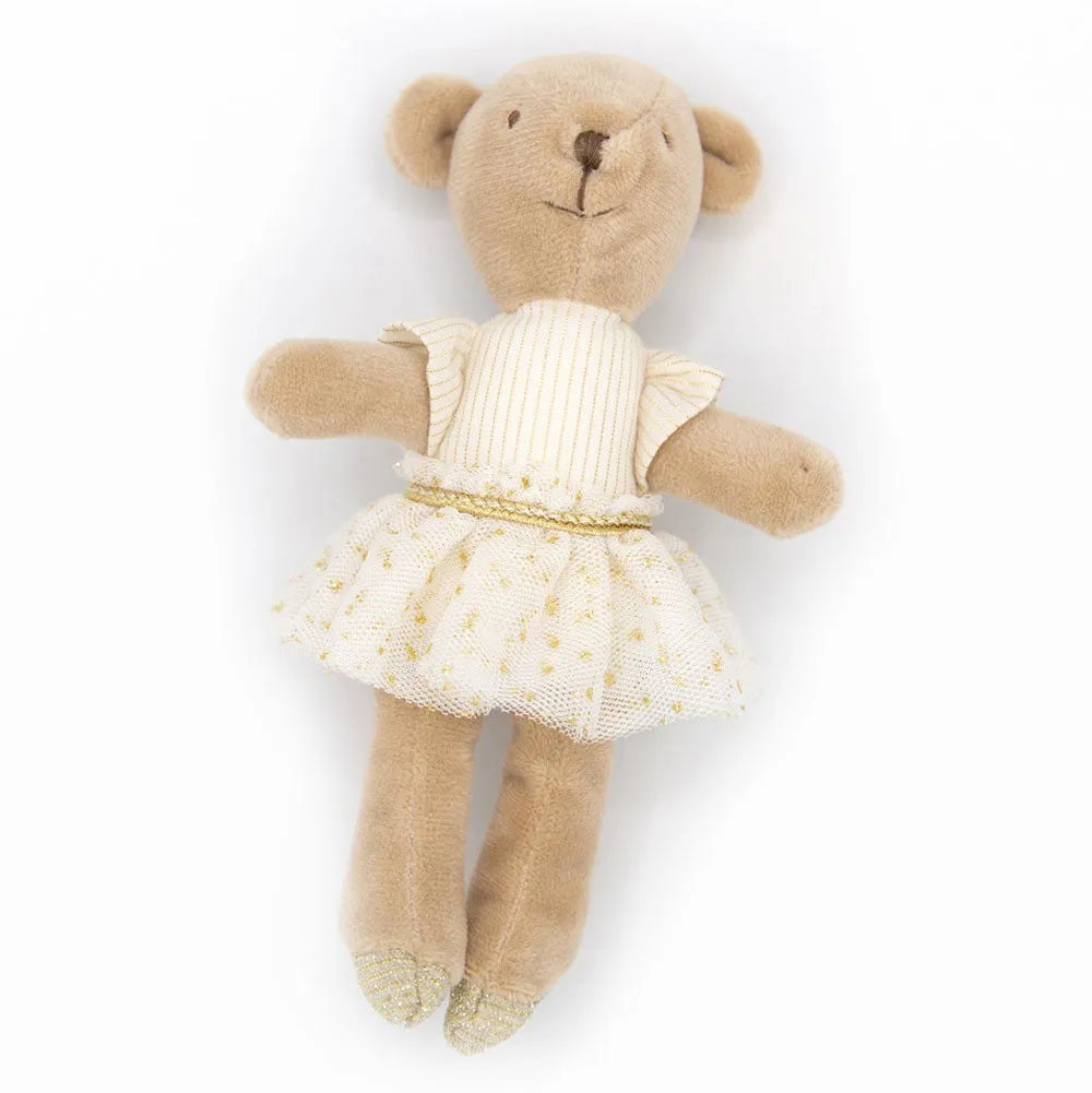 Plush Ballerina Mini Animal Doll