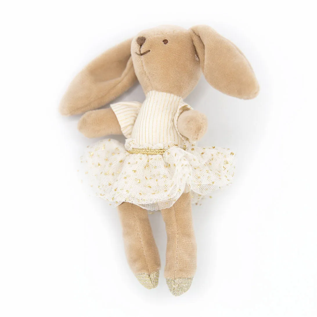 Plush Ballerina Mini Animal Doll
