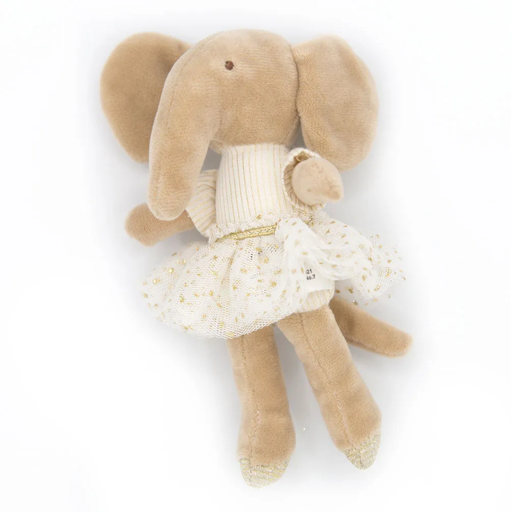 Plush Ballerina Mini Animal Doll