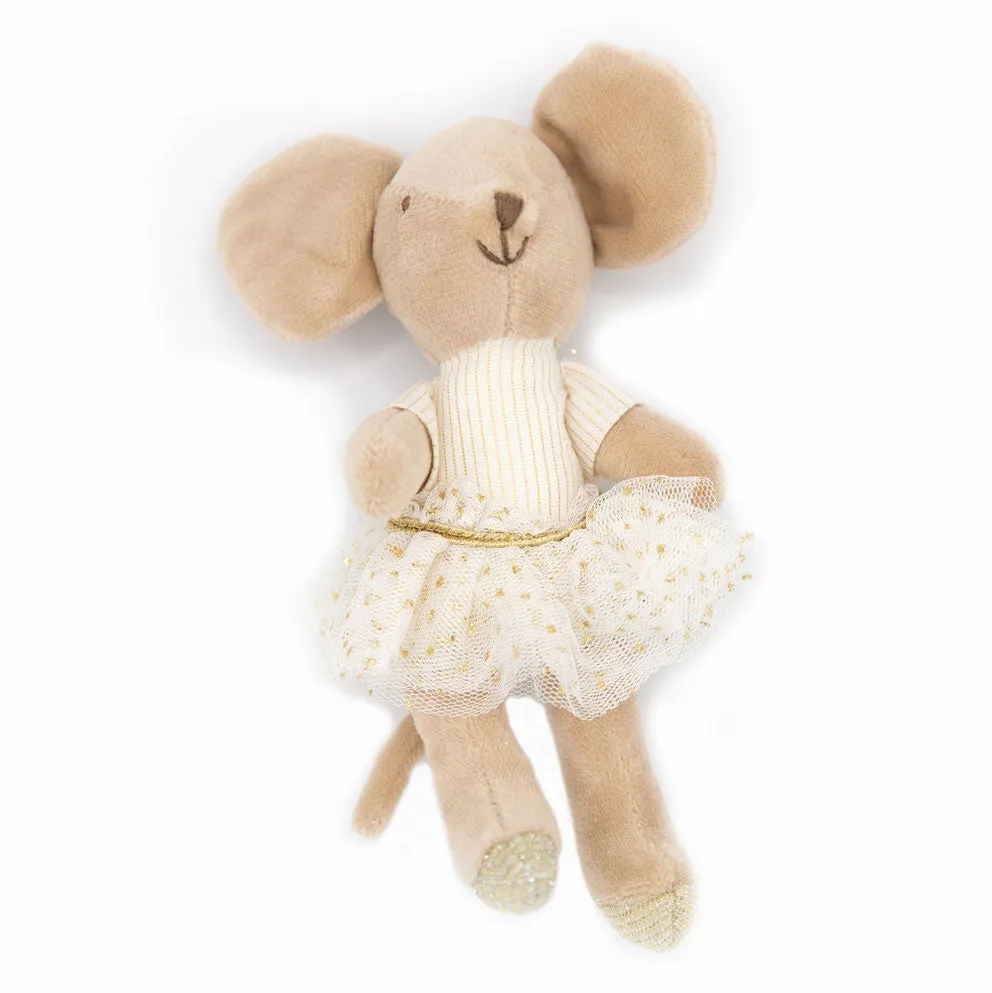 Plush Ballerina Mini Animal Doll