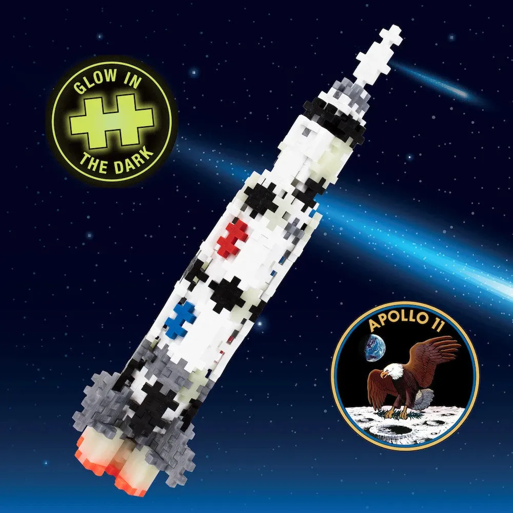 Puzzle Blocks Tube - 240 pc Saturn V Rocket