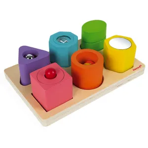 Shapes & Sounds 6 Block Puzzle