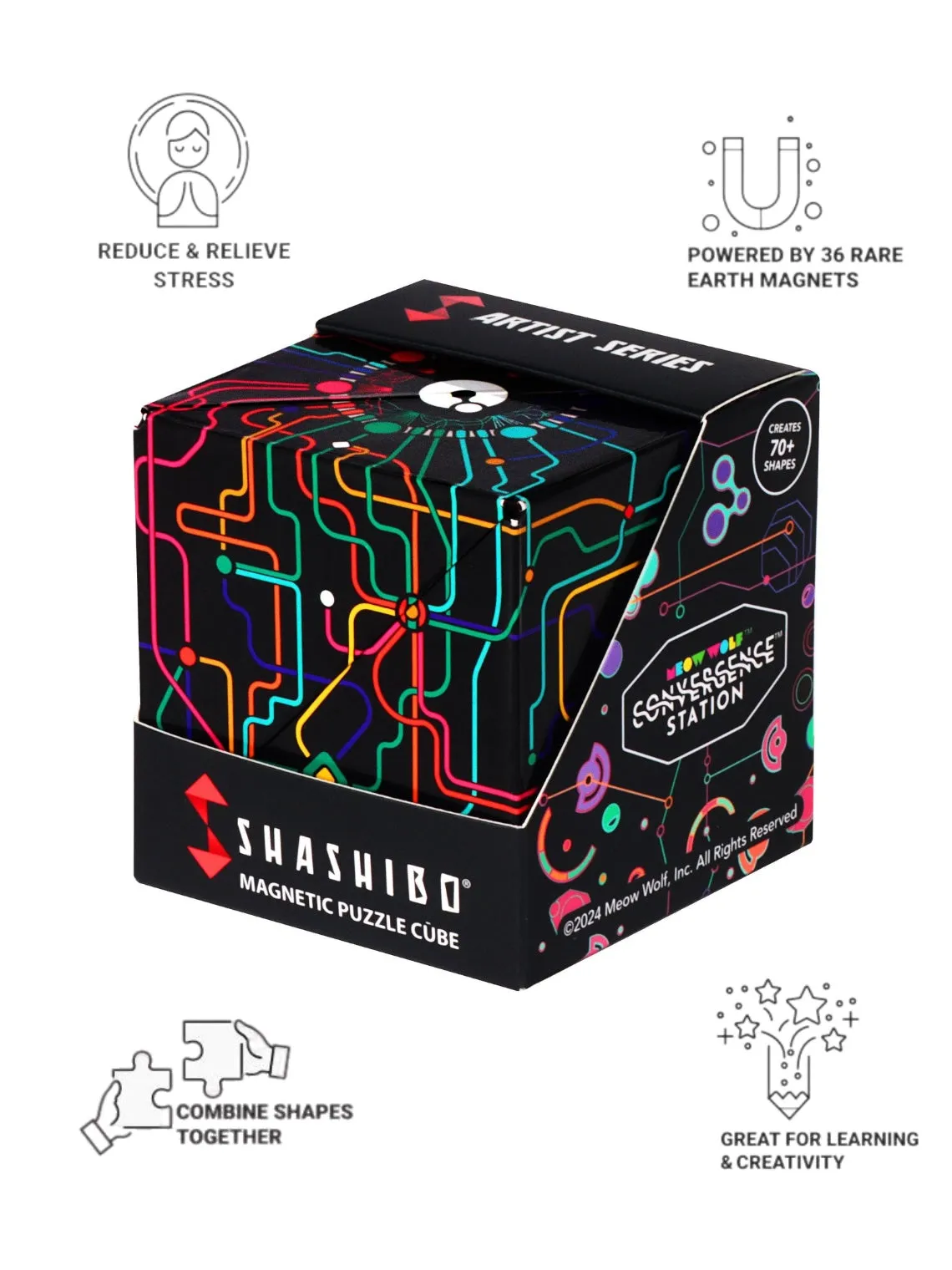 Shashibo Shape Shifting Magnetic Puzzle Cube