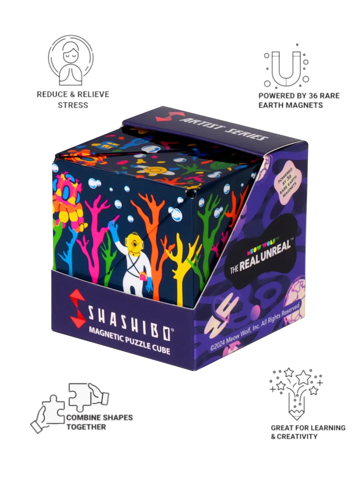 Shashibo Shape Shifting Magnetic Puzzle Cube