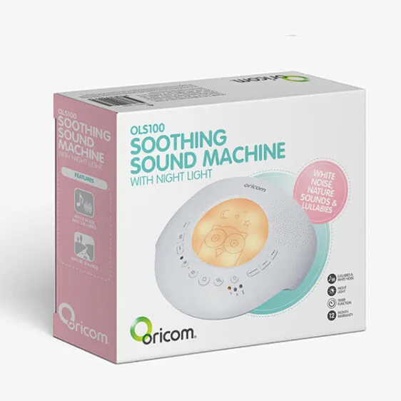 Soothing Sound Machine with Night Light