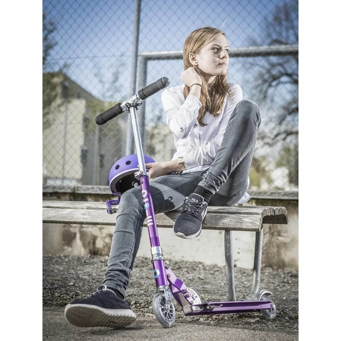 Sprite Scooter - Ages 8  Purple
