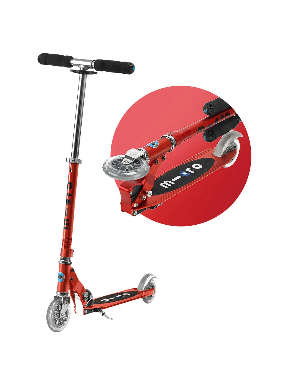 Sprite Scooter - Ages 8  Red