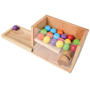 STEM Simple Machine Learning Toy with Visible Mechanism | Durable Hardwood & Acrylic Design