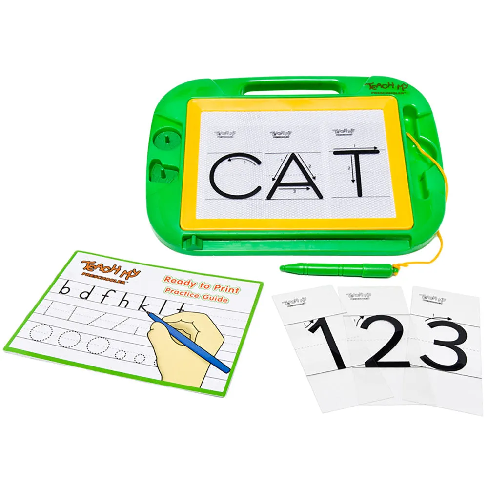 Teach My Preschooler Learning Kit - Screen Free Education in Math, Reading & More