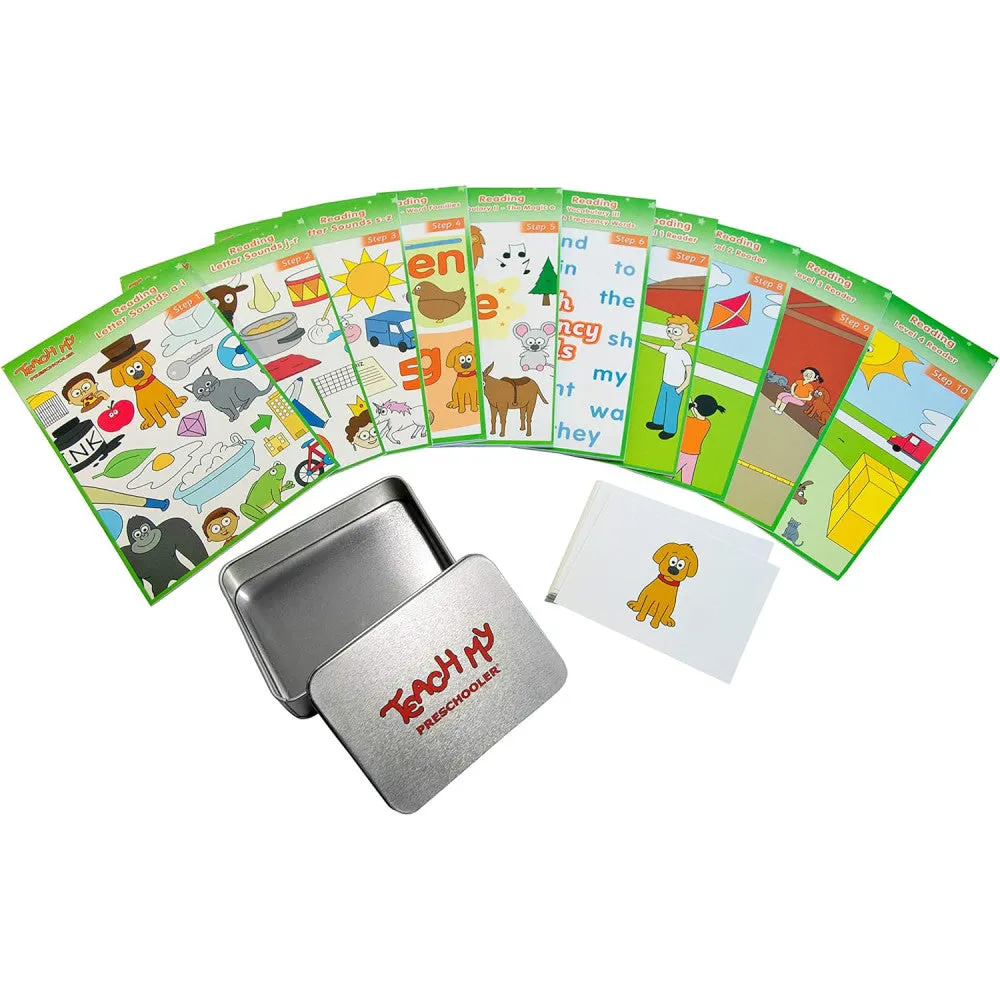 Teach My Preschooler Learning Kit - Screen Free Education in Math, Reading & More