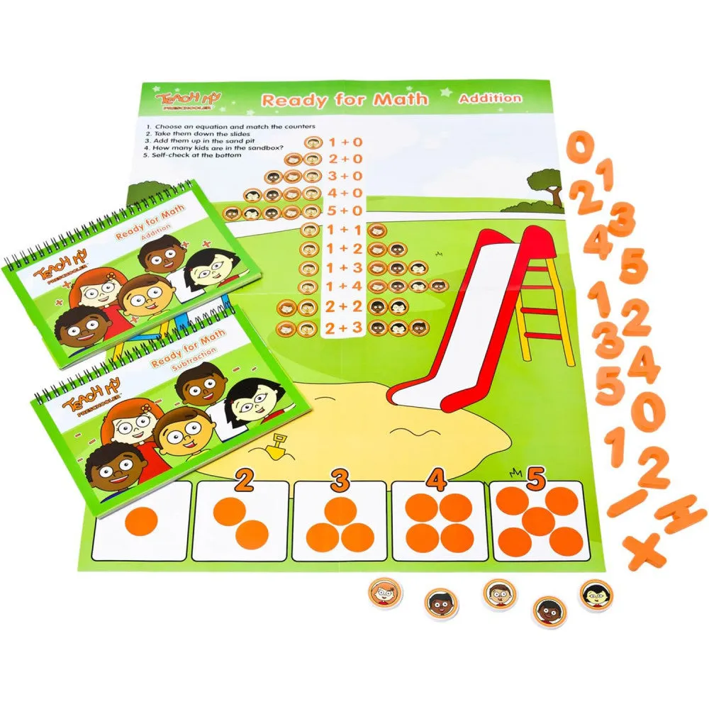 Teach My Preschooler Learning Kit - Screen Free Education in Math, Reading & More