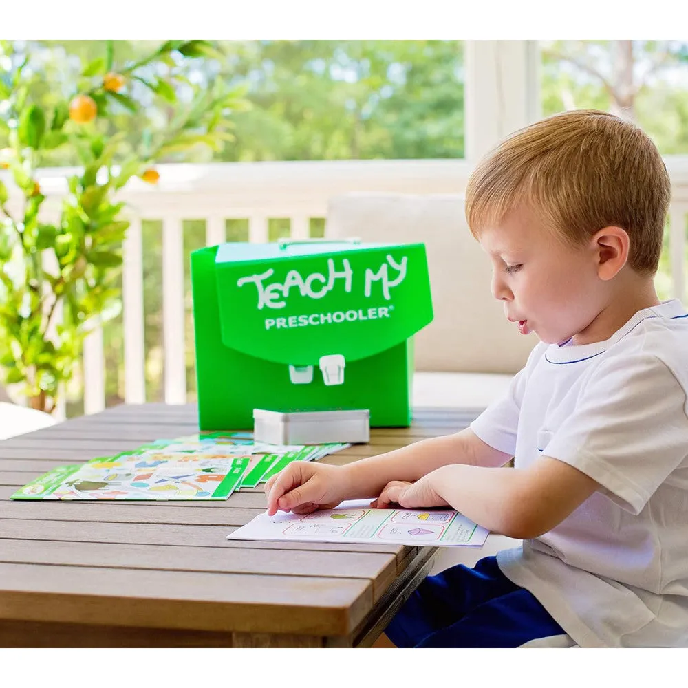 Teach My Preschooler Learning Kit - Screen Free Education in Math, Reading & More