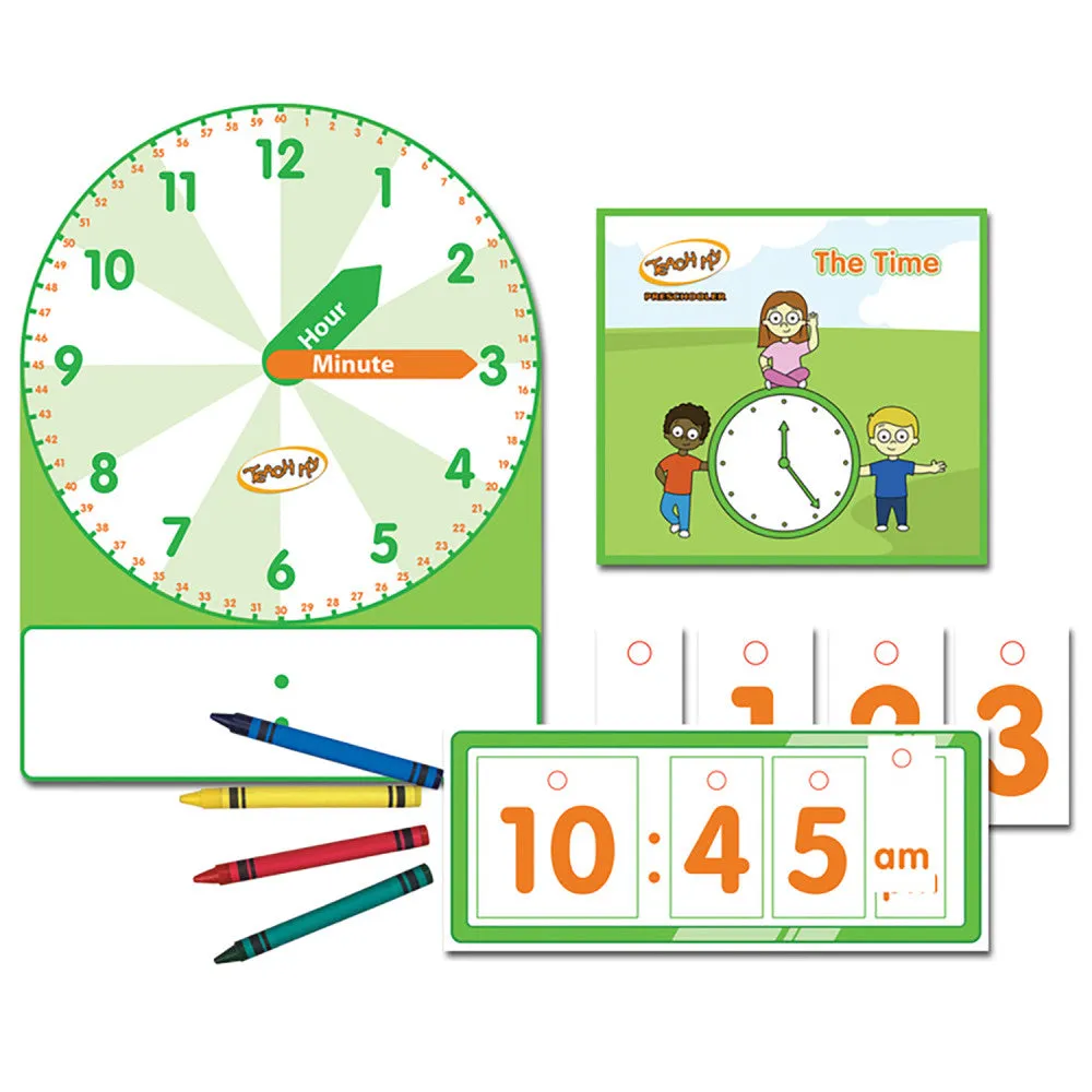 Teach My Preschooler Learning Kit - Screen Free Education in Math, Reading & More
