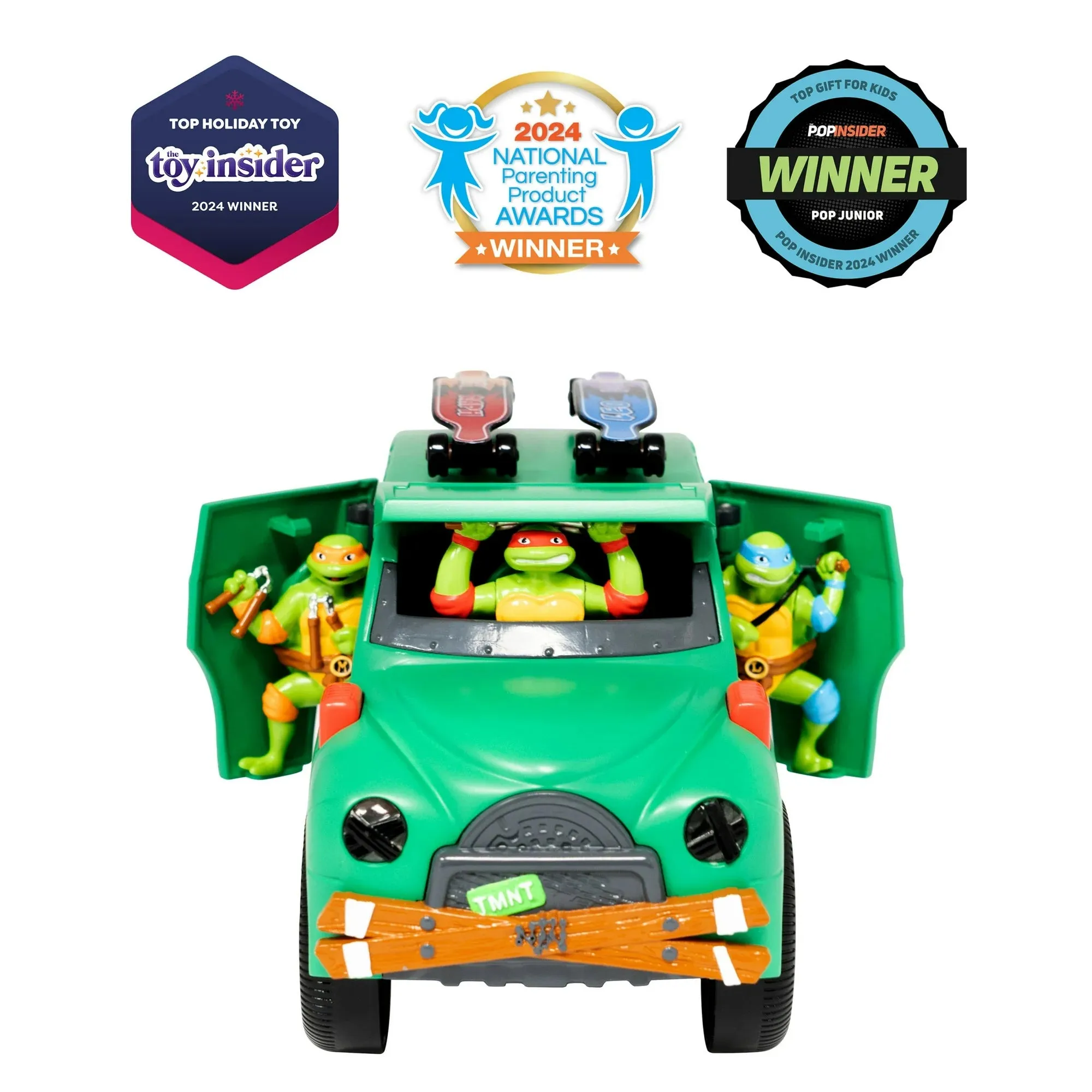 Teenage Mutant Ninja Turtles 71135 Turtle Party Cruiser With Lights and Sounds, Vintage Styling