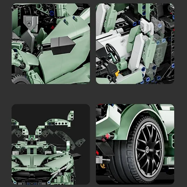 The Intense Emotion Hypercar 2815pcs