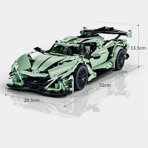 The Intense Emotion Hypercar 2815pcs