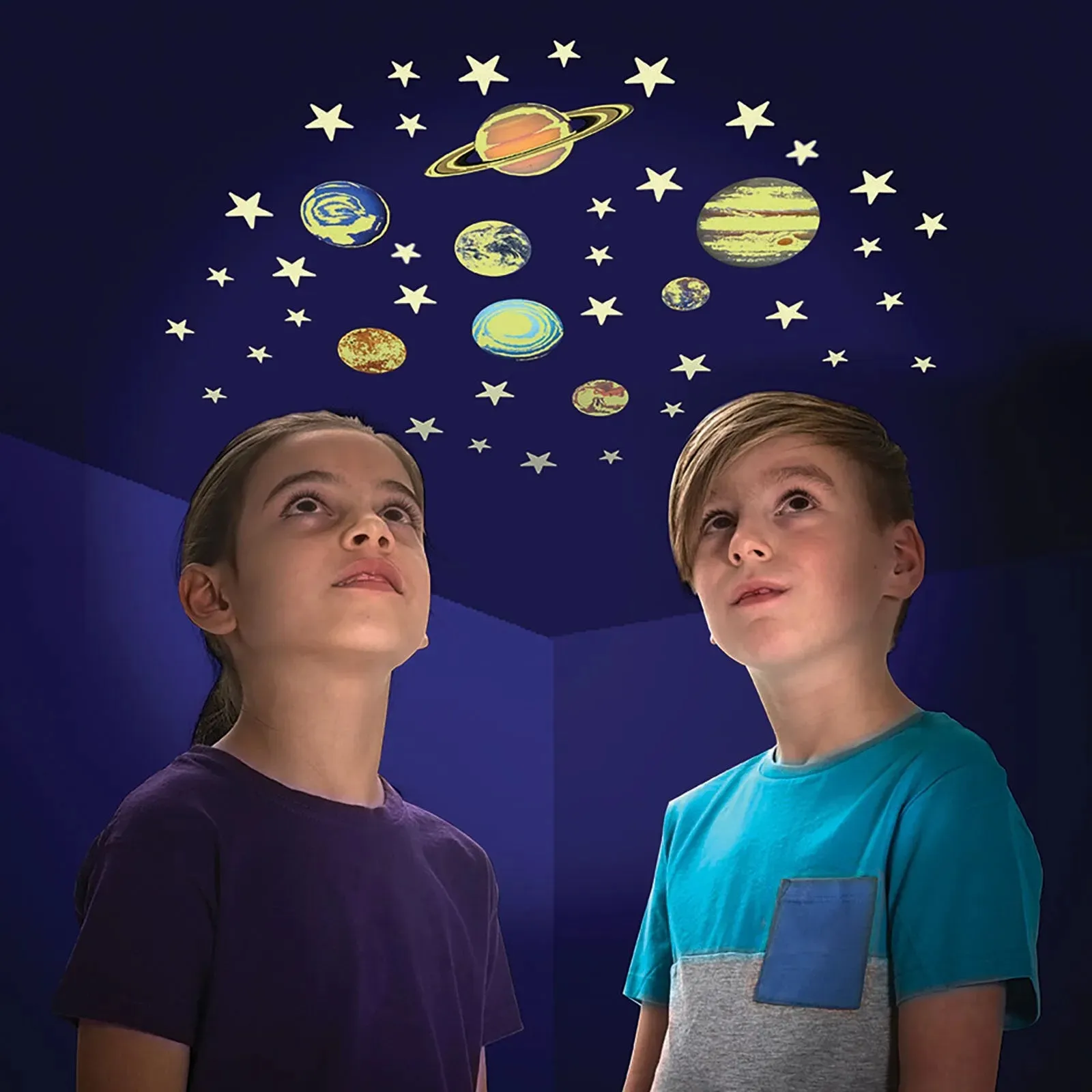 The Original Glowstars Company Glitter Stars & Planets