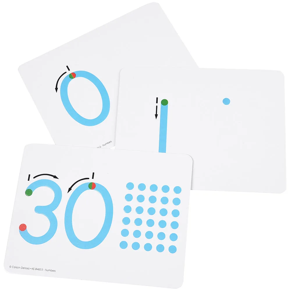 Touch & Trace Numbers Cards