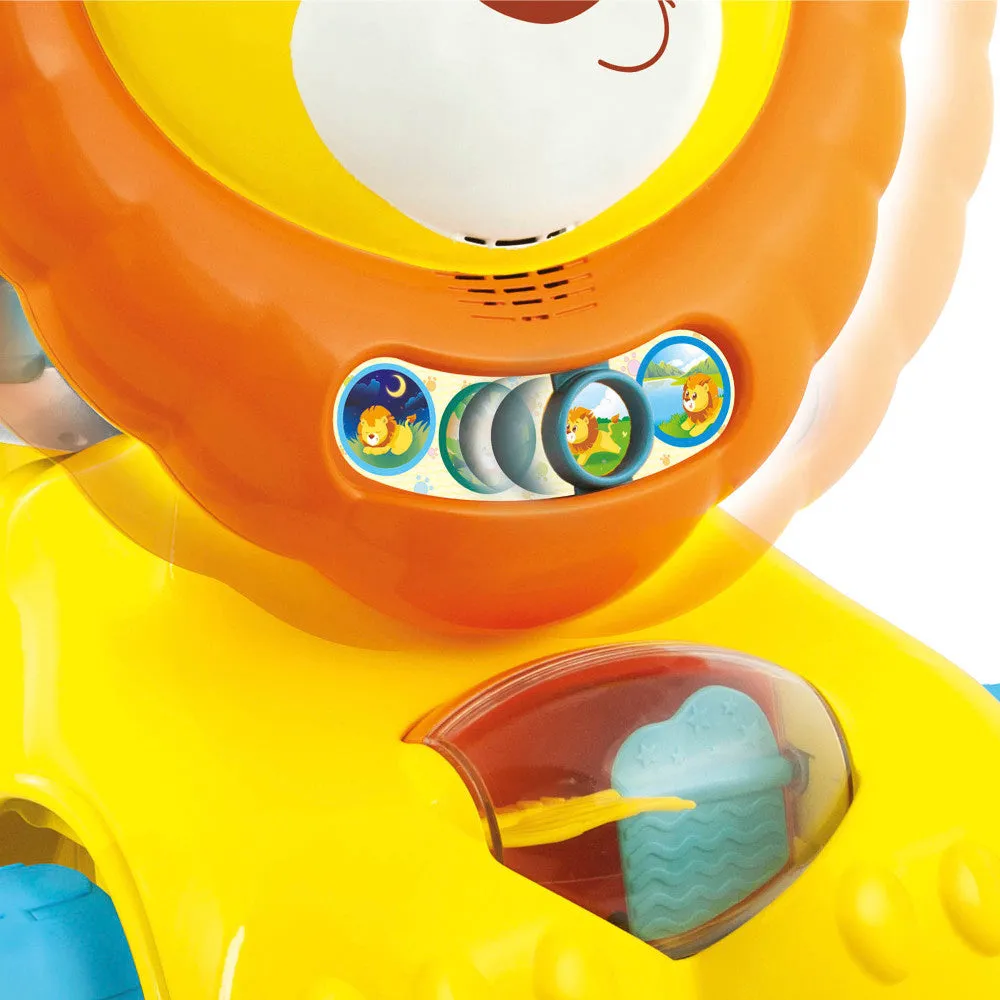 Winfun - 3-In-1 Grow-With-Me Lion Scooter - Interactive Ride