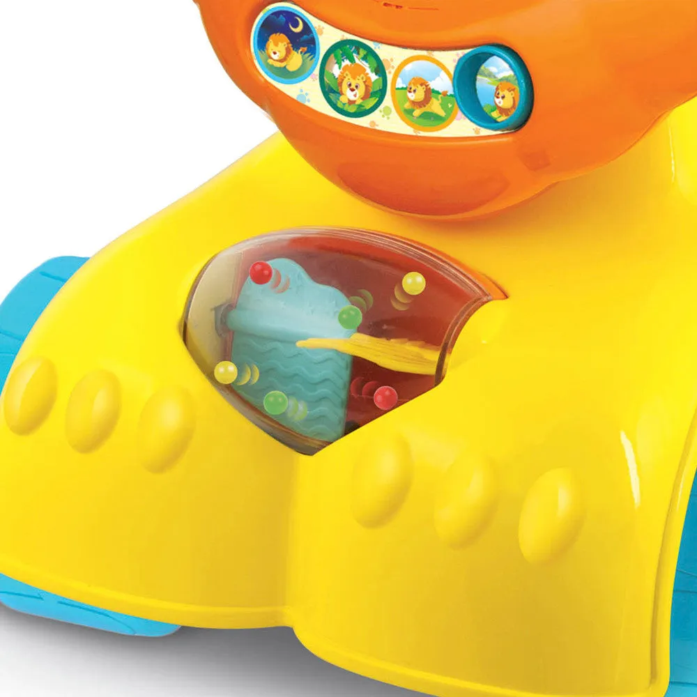 Winfun - 3-In-1 Grow-With-Me Lion Scooter - Interactive Ride
