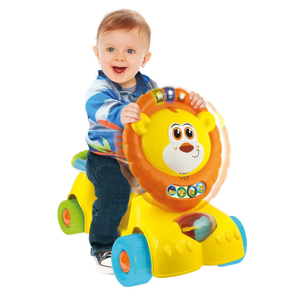 Winfun - 3-In-1 Grow-With-Me Lion Scooter - Interactive Ride