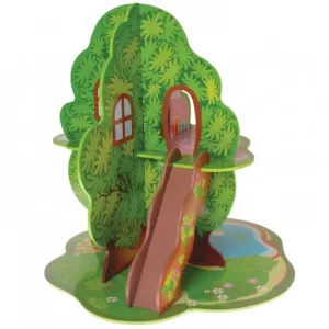Woodland Treehouse Playset| Multi-Level with Steps & Swing