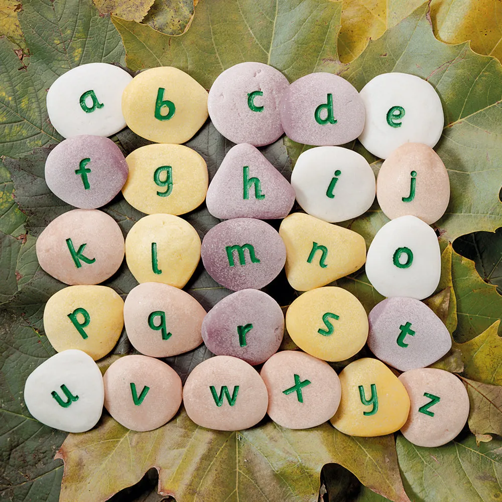 Yellow Door® Tactile Alphabet & Number Pebbles