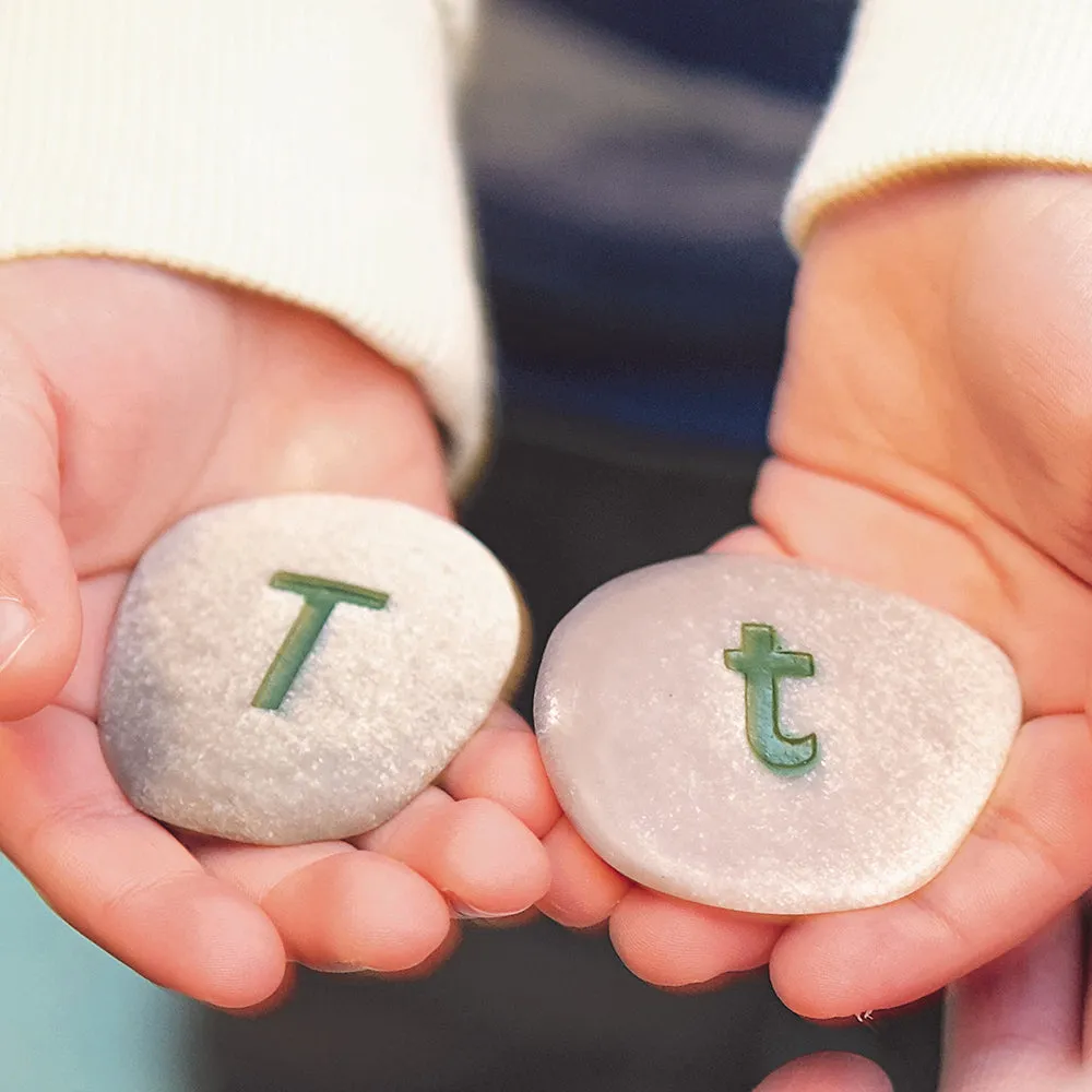 Yellow Door® Tactile Alphabet & Number Pebbles