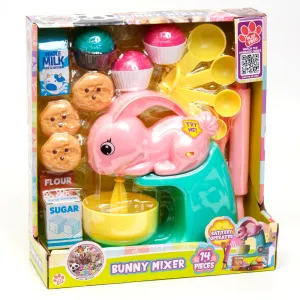 Zoo Troop: Bunny Mixer 14-Piece Kitchen Playset for Kids, Ages 2 